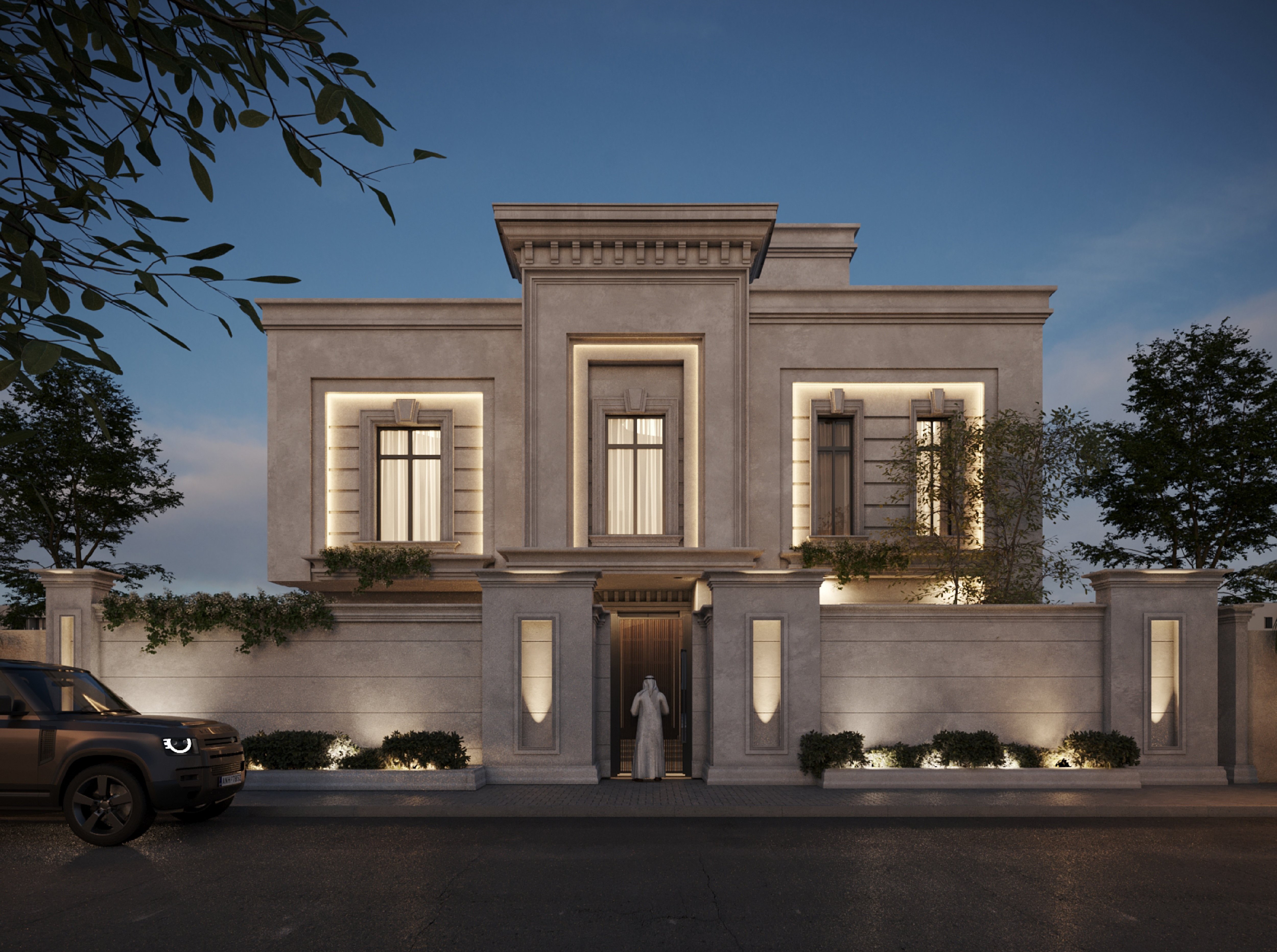 مشروع انشاء فيلا خاصة (تسليم مفتاح)