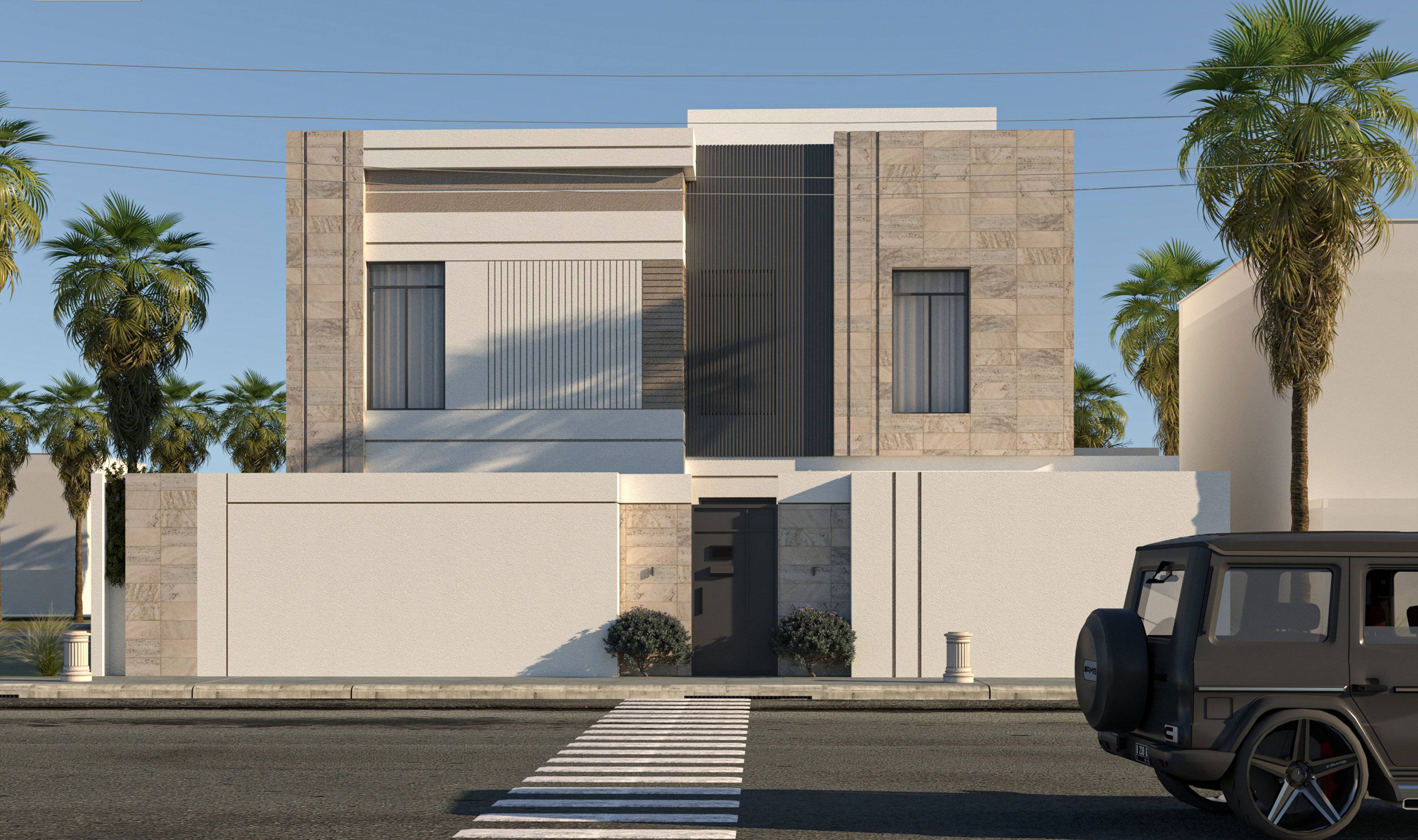 مشروع انشاء فيلا خاصة (تسليم مفتاح)