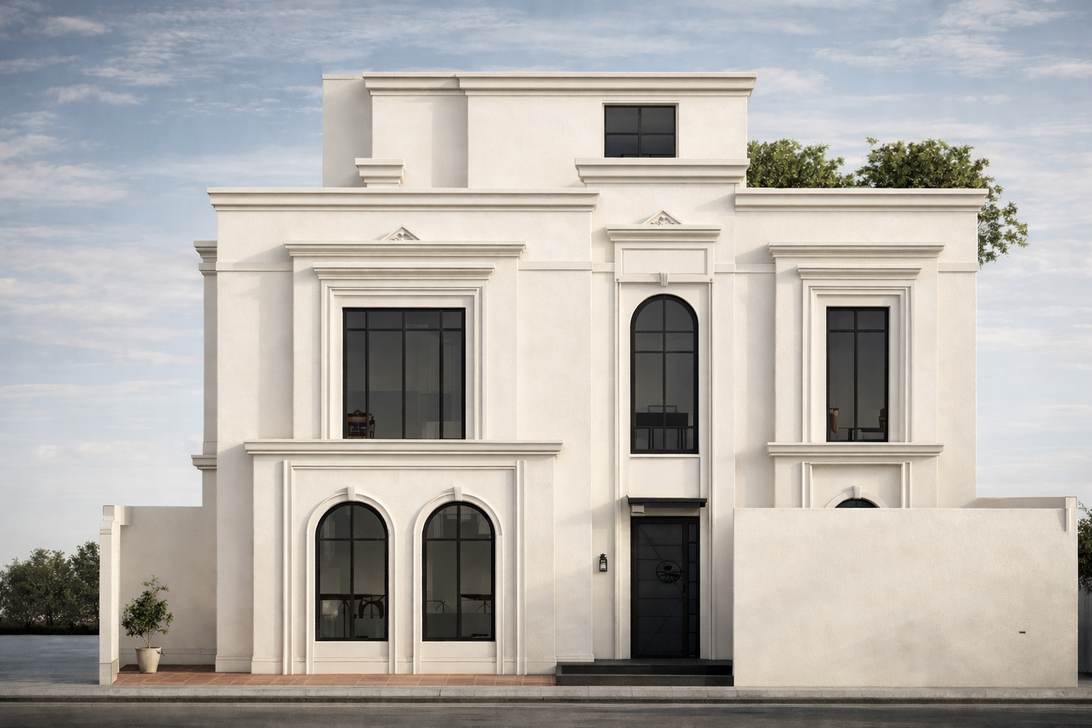 مشروع انشاء فيلا خاصة (تسليم مفتاح)